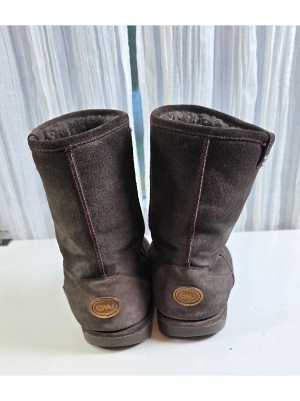 Emu Brown Low Boots, Women's Size 10